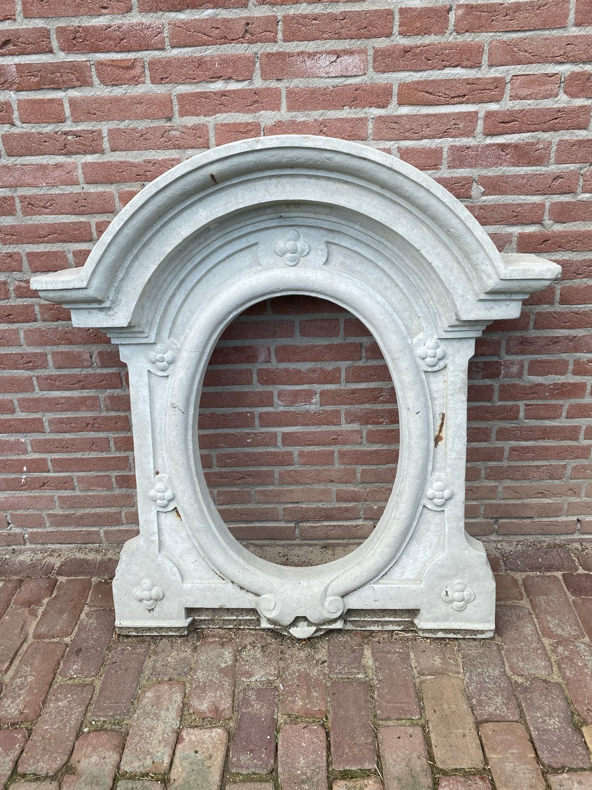 Groot betonnen ornament - Tuindecoratie, Ophalen of Verzenden, Gebruikt, Beton, Overige typen