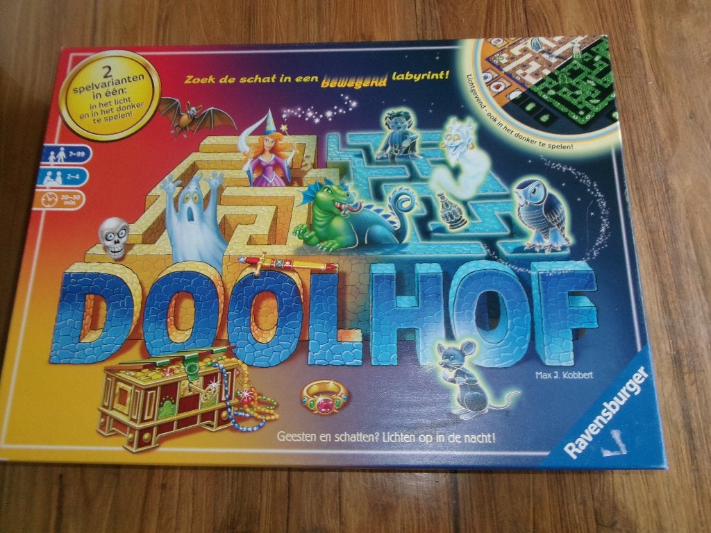 doolhof  extra, Drie of vier spelers, Ophalen of Verzenden, Gebruikt, Ravensburger