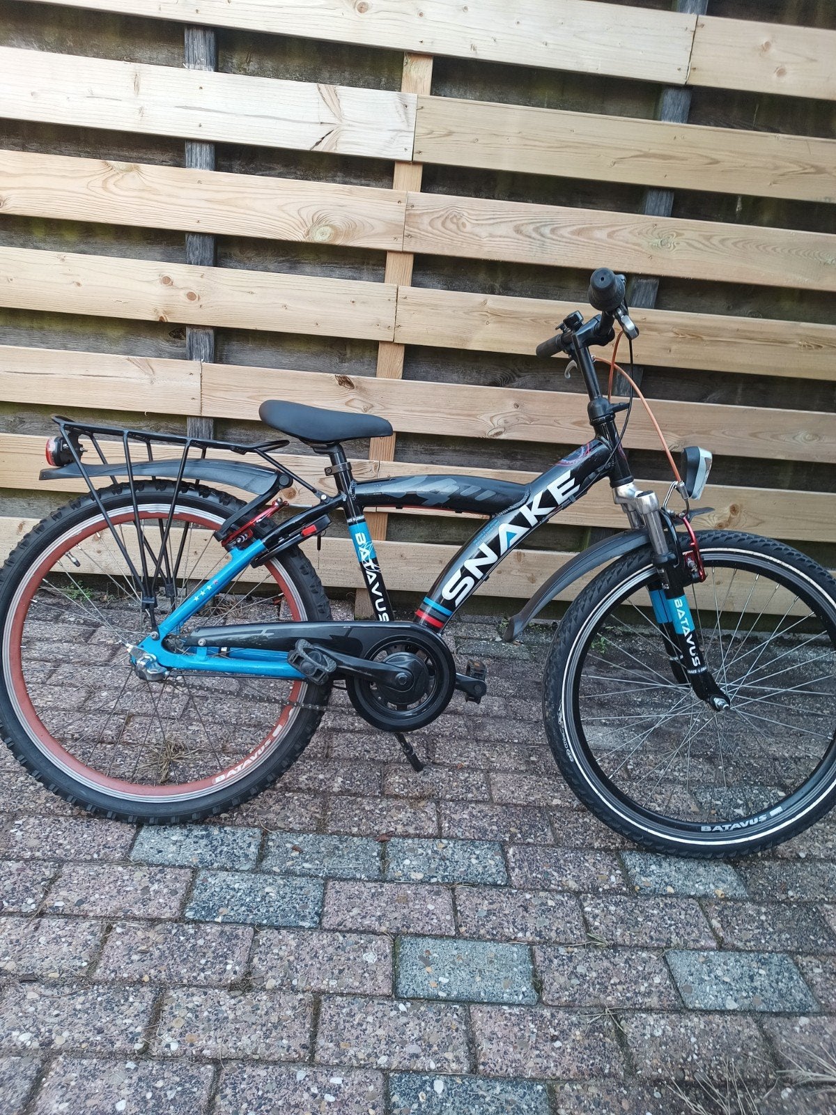 Batavus Snake 24 inch, Ophalen, Zo goed als nieuw, 24 inch, Handrem