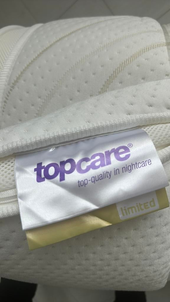 Topper Traagschuim Topcare Visco – 160x200x8 cm, Tweepersoons, Ophalen of Verzenden, Zo goed als nieuw, 200 cm