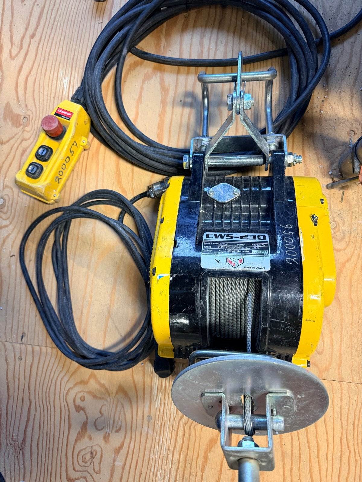 Come-Up CWS-230 Elektrische Lier - 230kg Laadvermogen, Ophalen, Gebruikt, Elektrisch
