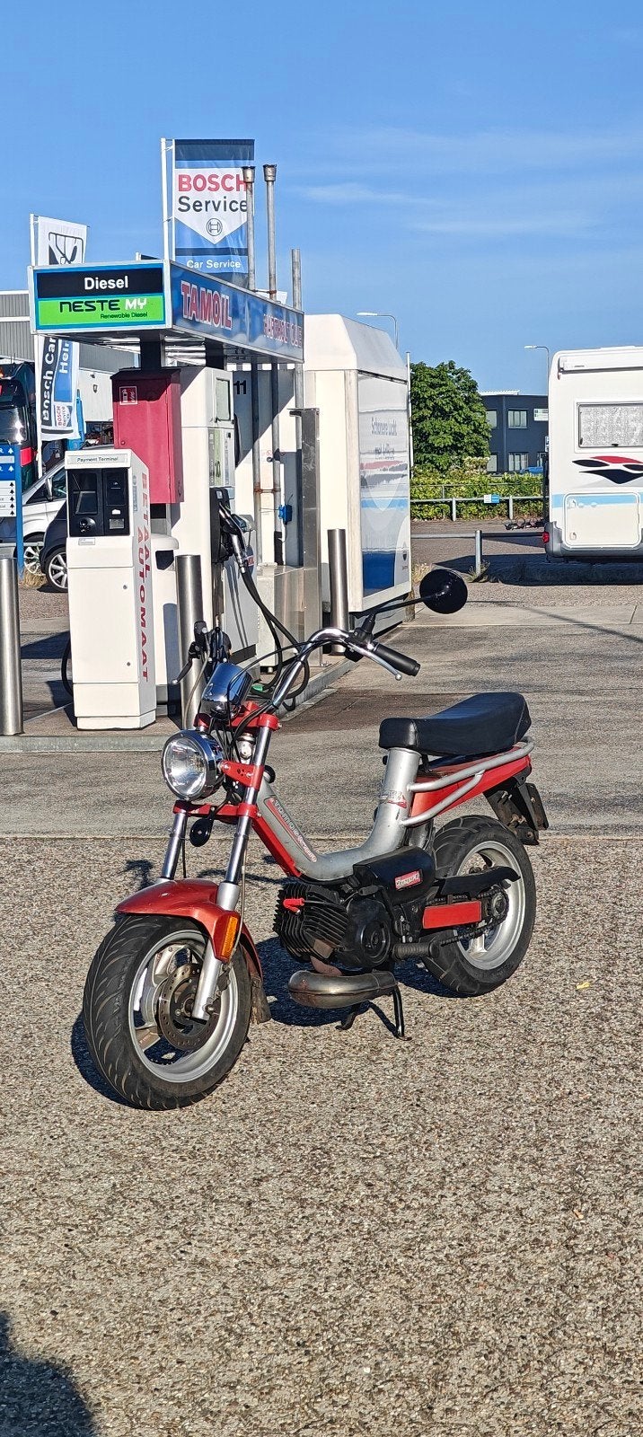 Tomos Youngster geel kenteken lekke band, Ophalen, Gebruikt, Overige modellen, 2 versnellingen