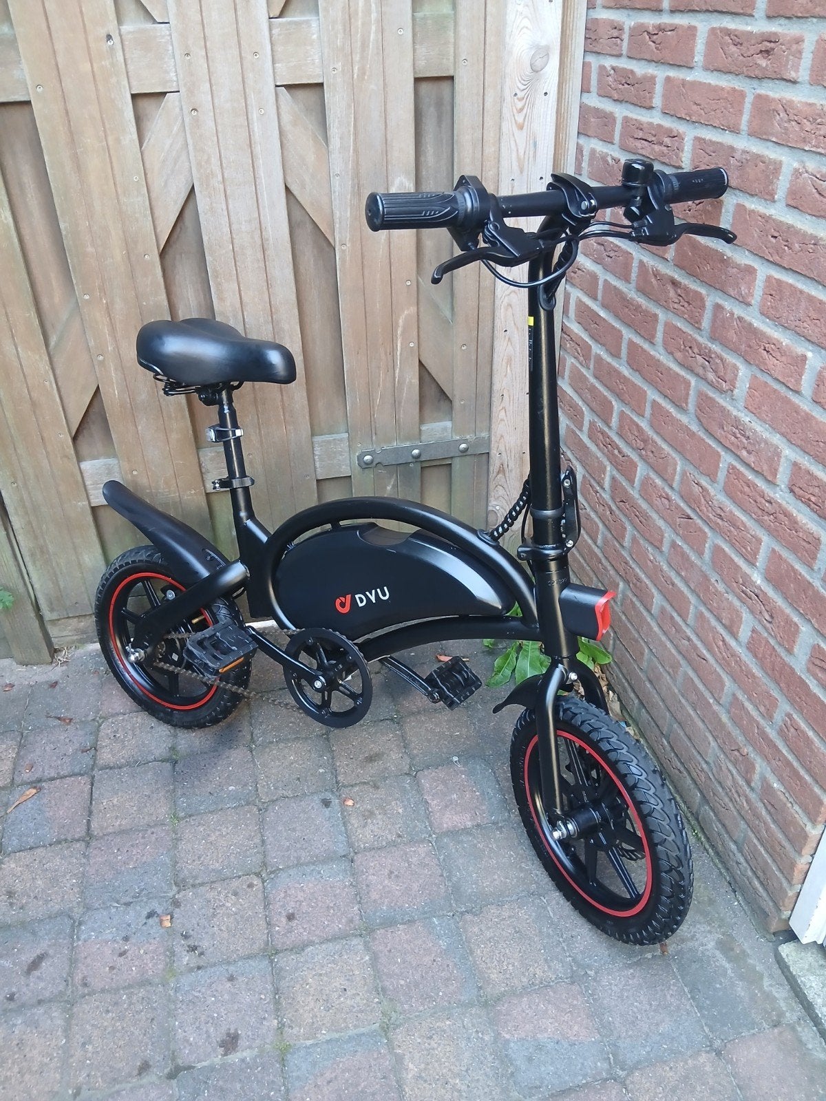 Dyu d3f elektriche vouwfiets E-bike, Ophalen, Zo goed als nieuw