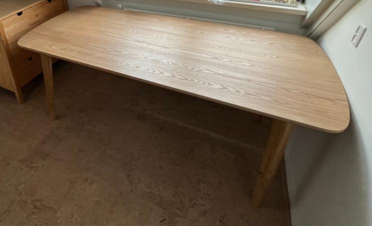 Eettafel, Huis en Inrichting, Tafels | Eettafels, Ophalen, Gebruikt, 50 tot 100 cm, Rustiek minimalistisch