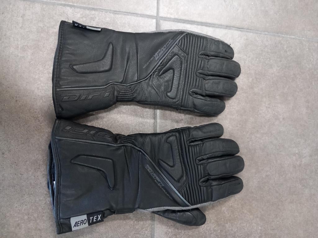 DIFI Aero Tex Motorhandschoenen, maat M,  Zwart, Heren, Ophalen of Verzenden, DIFI, Handschoenen