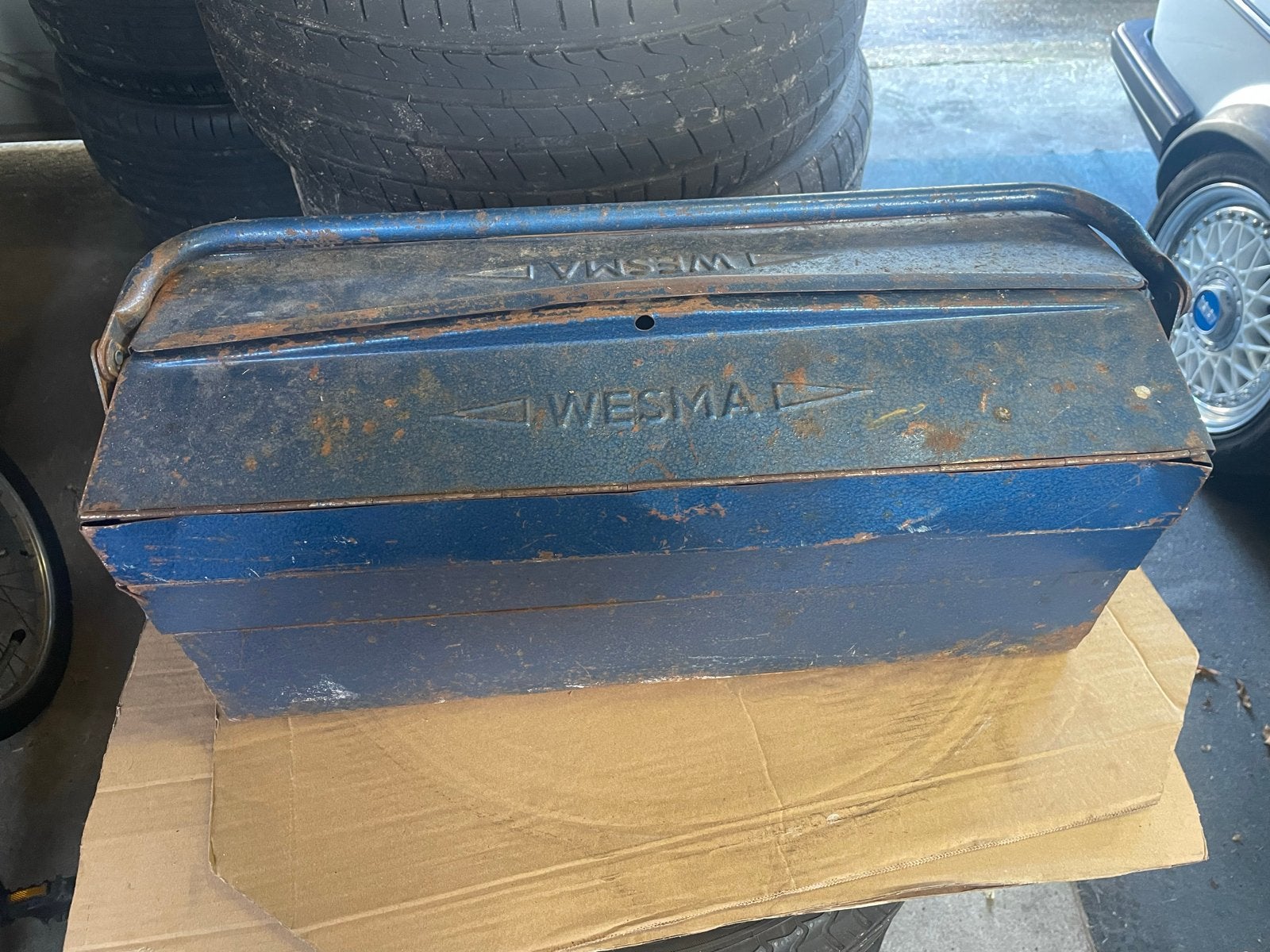 Wesma gereedschapskist gereedschaps kist gereedschaps koffer, Ophalen of Verzenden, Gebruikt