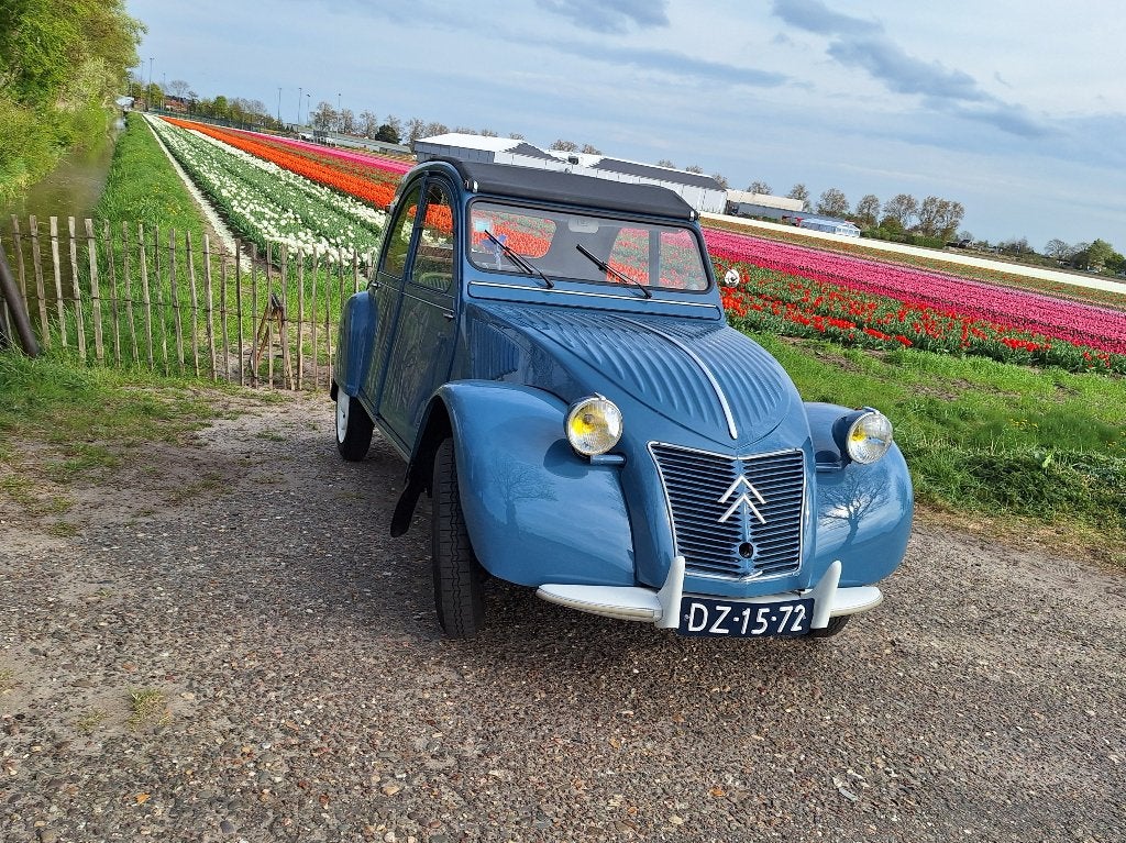 Citroën 2CV AZ Ribbelkap 1960, Auto's, Citroën, Stof, 2CV, 495 kg, Handgeschakeld
