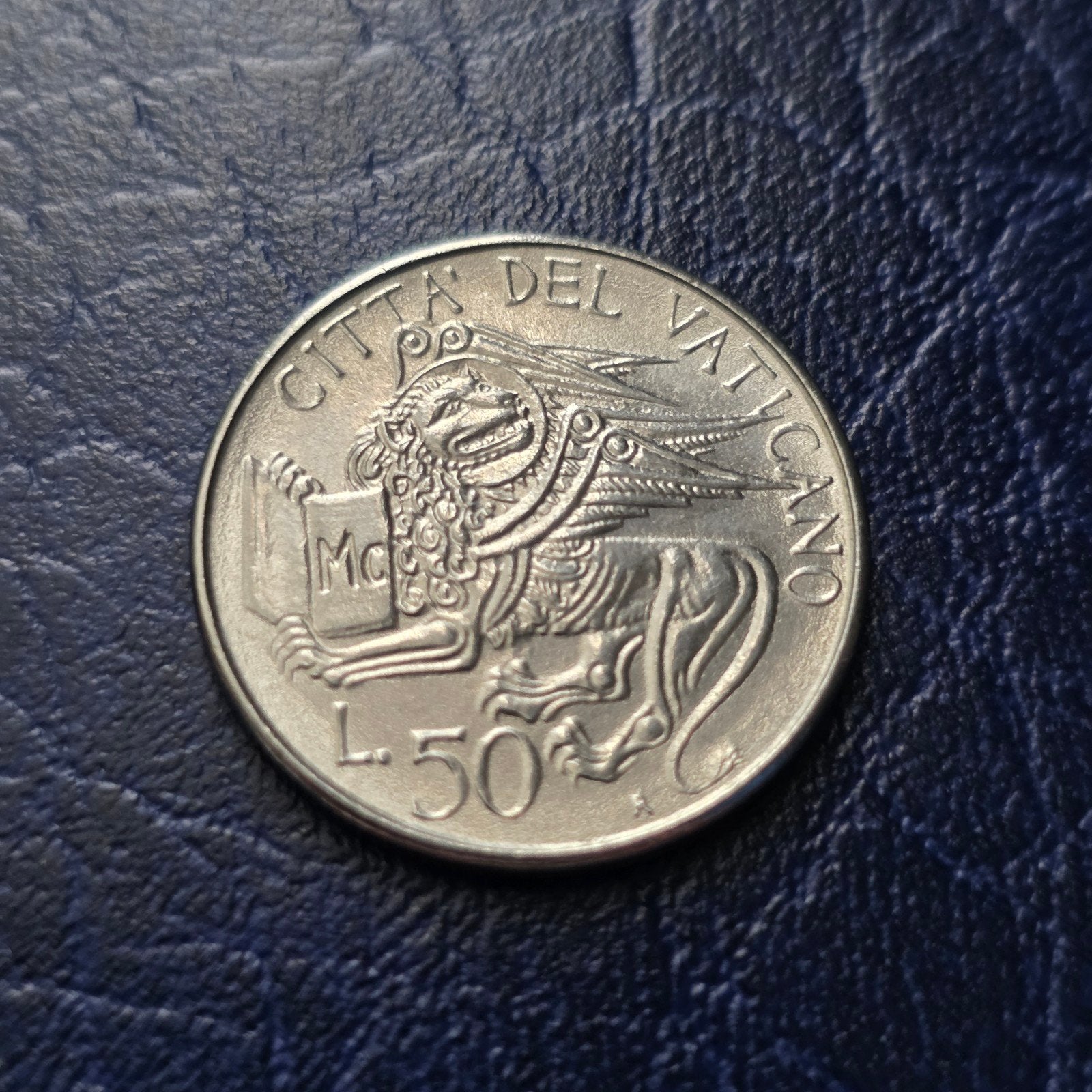 50 Lire Vaticaan 1985 - Paus Johannes Paulus II, Ophalen of Verzenden