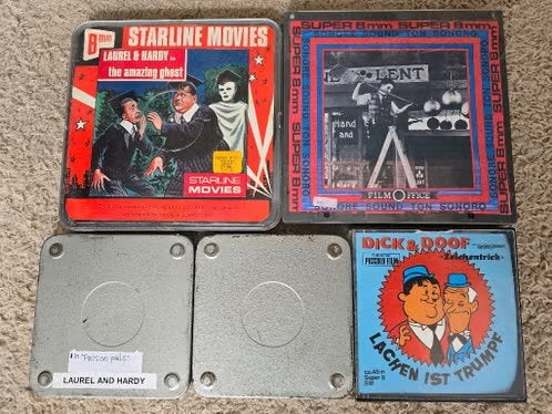 super 8 Laurel en Hardy films., Ophalen of Verzenden, 8mm film