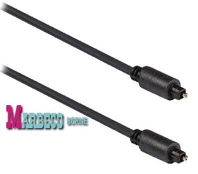 Optische Audiokabel, König Toslink male kabel, 1 meter, Ophalen, König, Nieuw, Marbeco