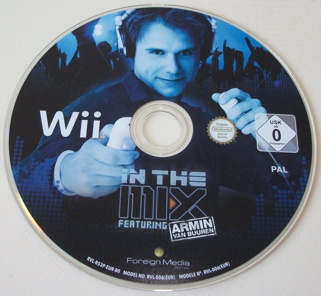 Wii Game *** IN THE MIX *** Armin van Buuren, Alle leeftijden, Overige genres, Overige typen, Ophalen of Verzenden