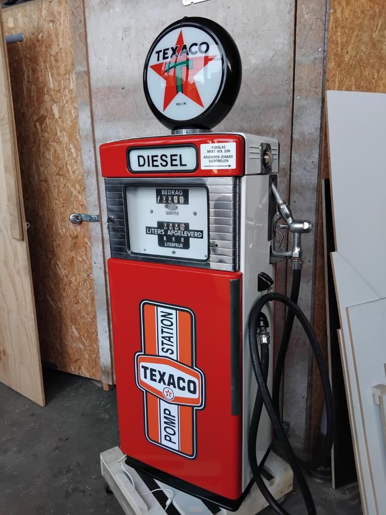 Oude benzine/pomp Wayne 500., Verzamelen, Ophalen, Gebruikt