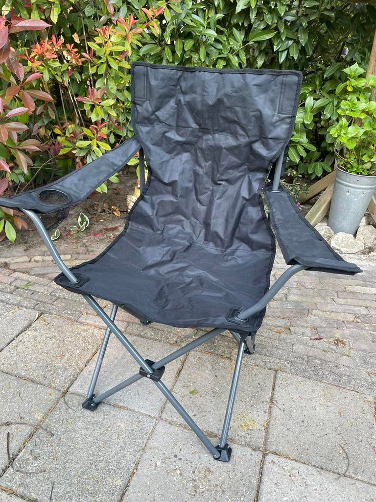 Vouwstoel, camping, festival, vissersstoel, Ophalen, Zo goed als nieuw, Campingstoel