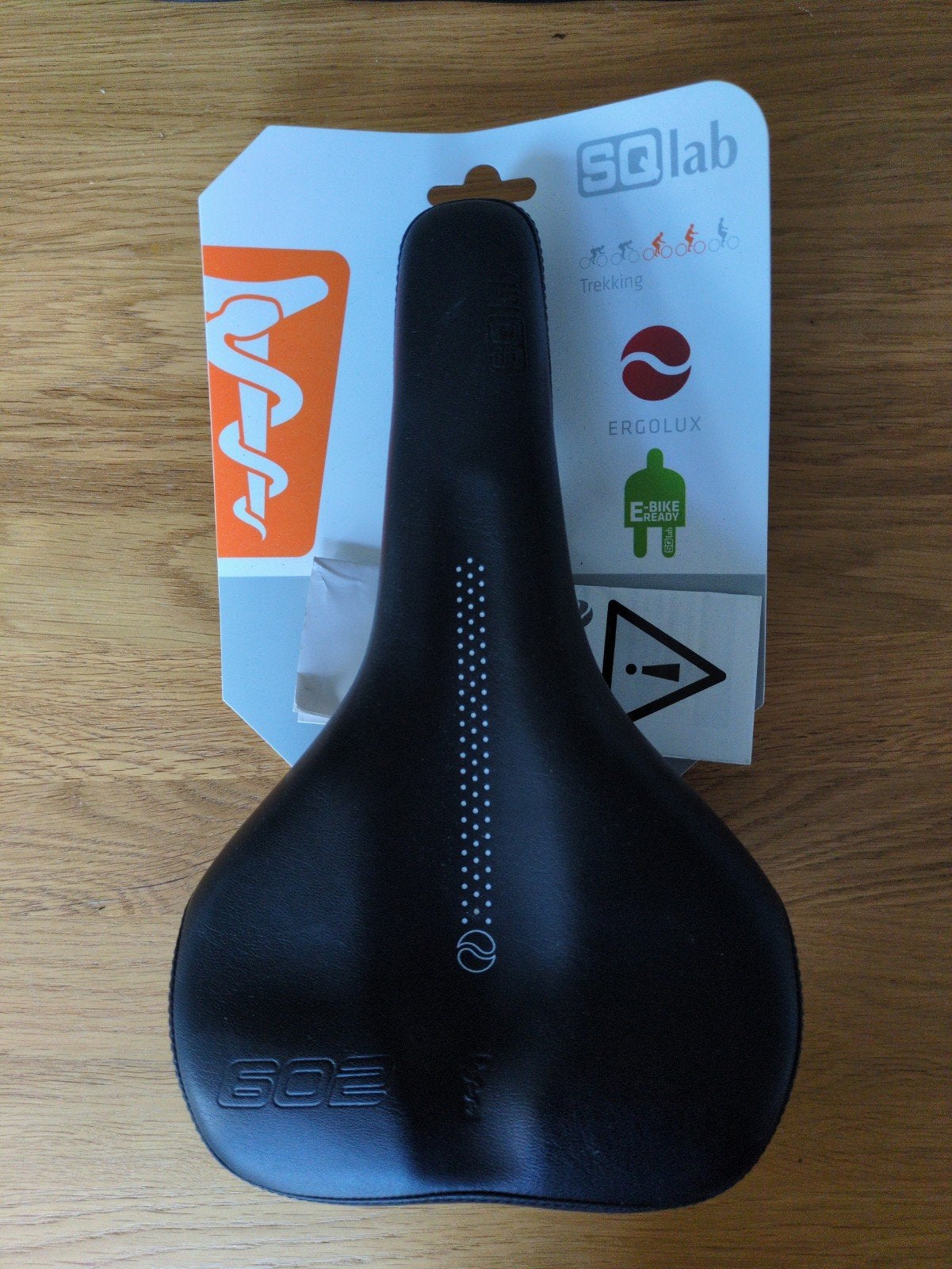 Sqlab 602 ergolux trekking 15cm zadel, Ophalen of Verzenden, Zadel