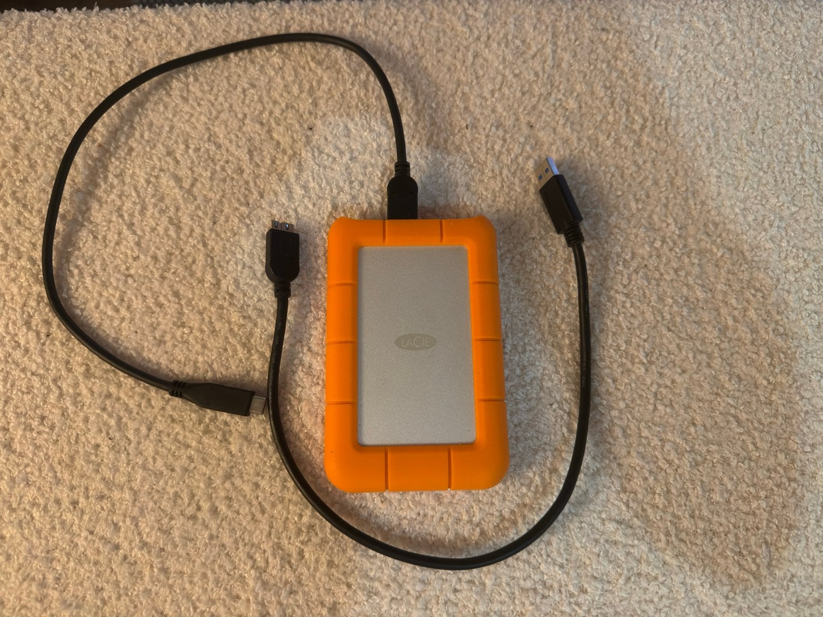 LaCie Rugged Mini Externe Harde Schijf 2TB - USB 3.0 / USB C, Computers en Software, Harde schijven, Ophalen, Gebruikt, Server