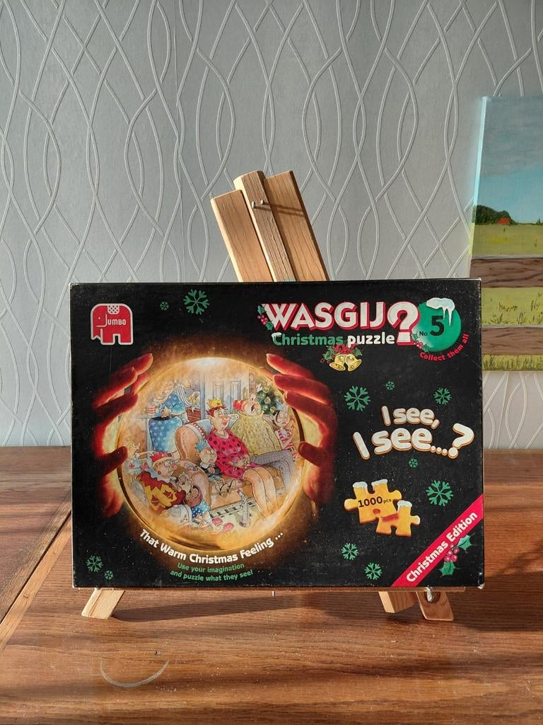 Wasgij Christmas Puzzel 5 - 1000 stukjes - Christmas Edition, Ophalen, 500 t/m 1500 stukjes, Gebruikt, Legpuzzel