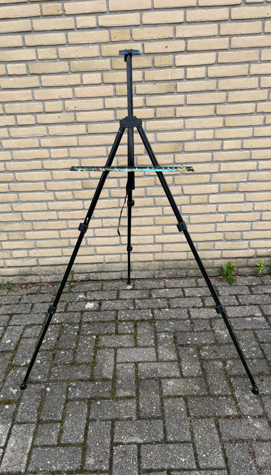 Schildersezel aluminium verstelbaar inclusief draagtas, Ophalen of Verzenden, Gebruikt, Ezel