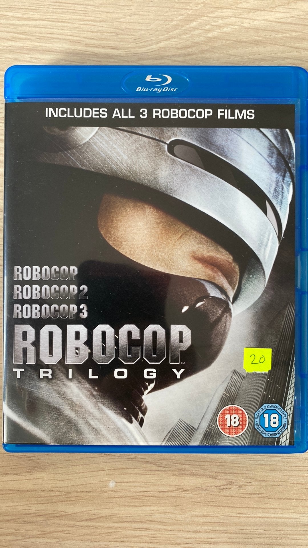 Robocop 1 2 3 blu ray trilogy, Ophalen of Verzenden, Zo goed als nieuw, Actie