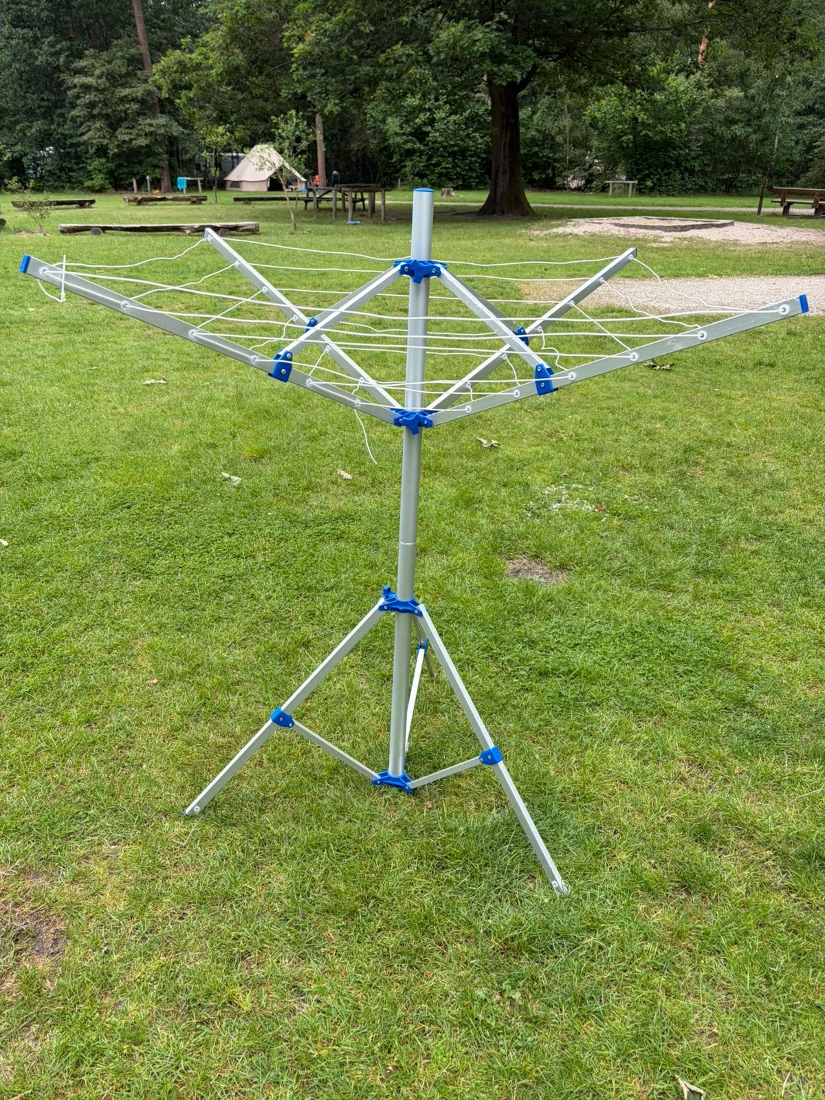Doorgmolen wasrek droogrek voor op de camping / kamperen, Ophalen of Verzenden, Zo goed als nieuw, Droogmolen