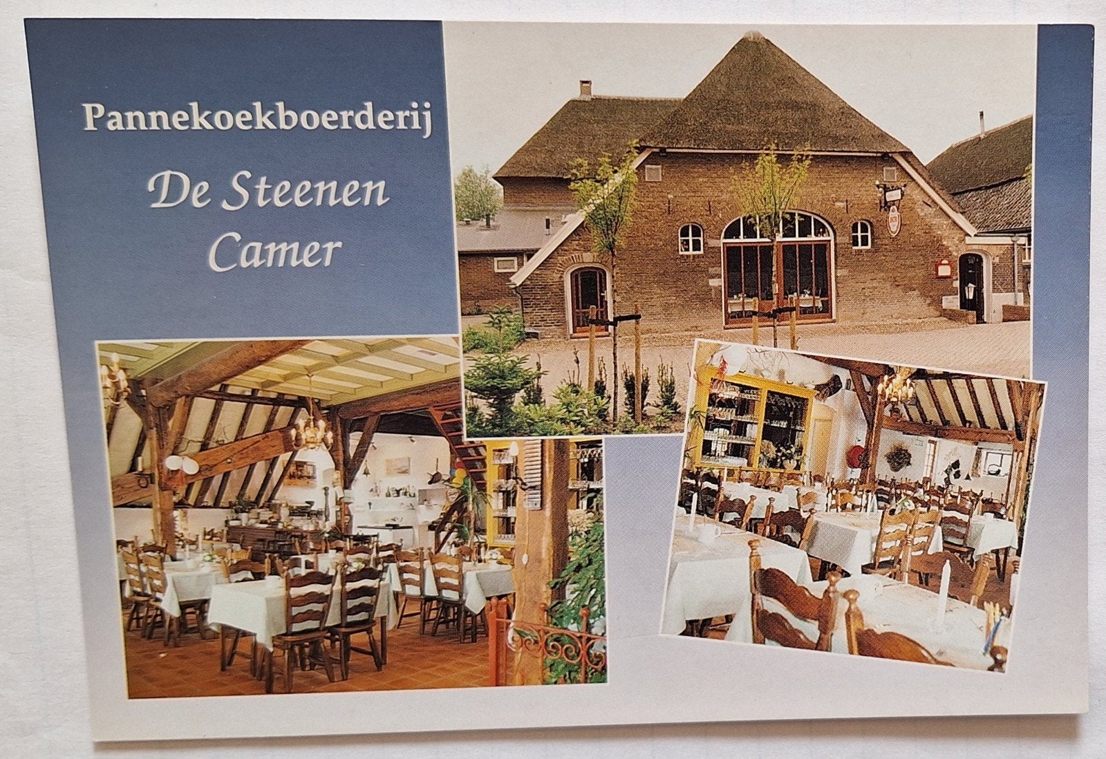 Ansichtkaart Pannekoekboerderij De Steenen Camer Arnhem, Ophalen of Verzenden, 1980 tot heden, Gelopen, Gelderland