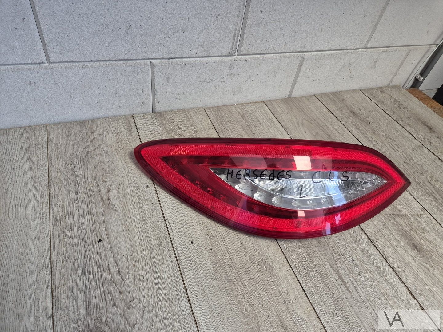 Achterlicht links voor Mercedes CLS klasse W218 2011 - 2018, Gebruikt, -, Ophalen of Verzenden, -