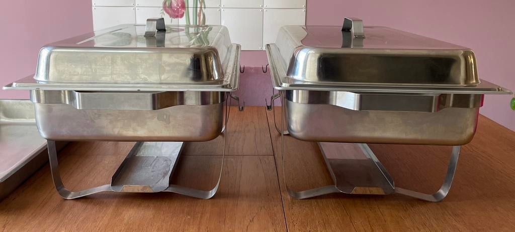 Chafing Dish / warmhoudbakken te huur, Ophalen