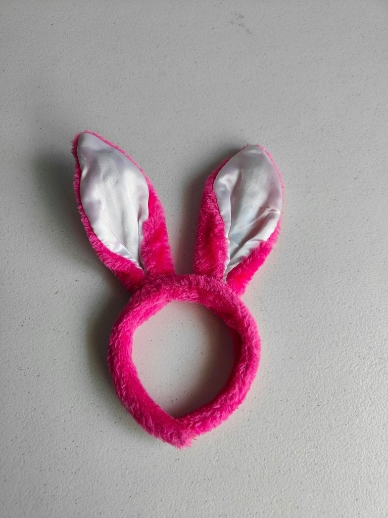 carnaval sexy bubby oren Pasen paashaas konijn verkleden, Ophalen of Verzenden, Zo goed als nieuw, Carnaval, Accessoires