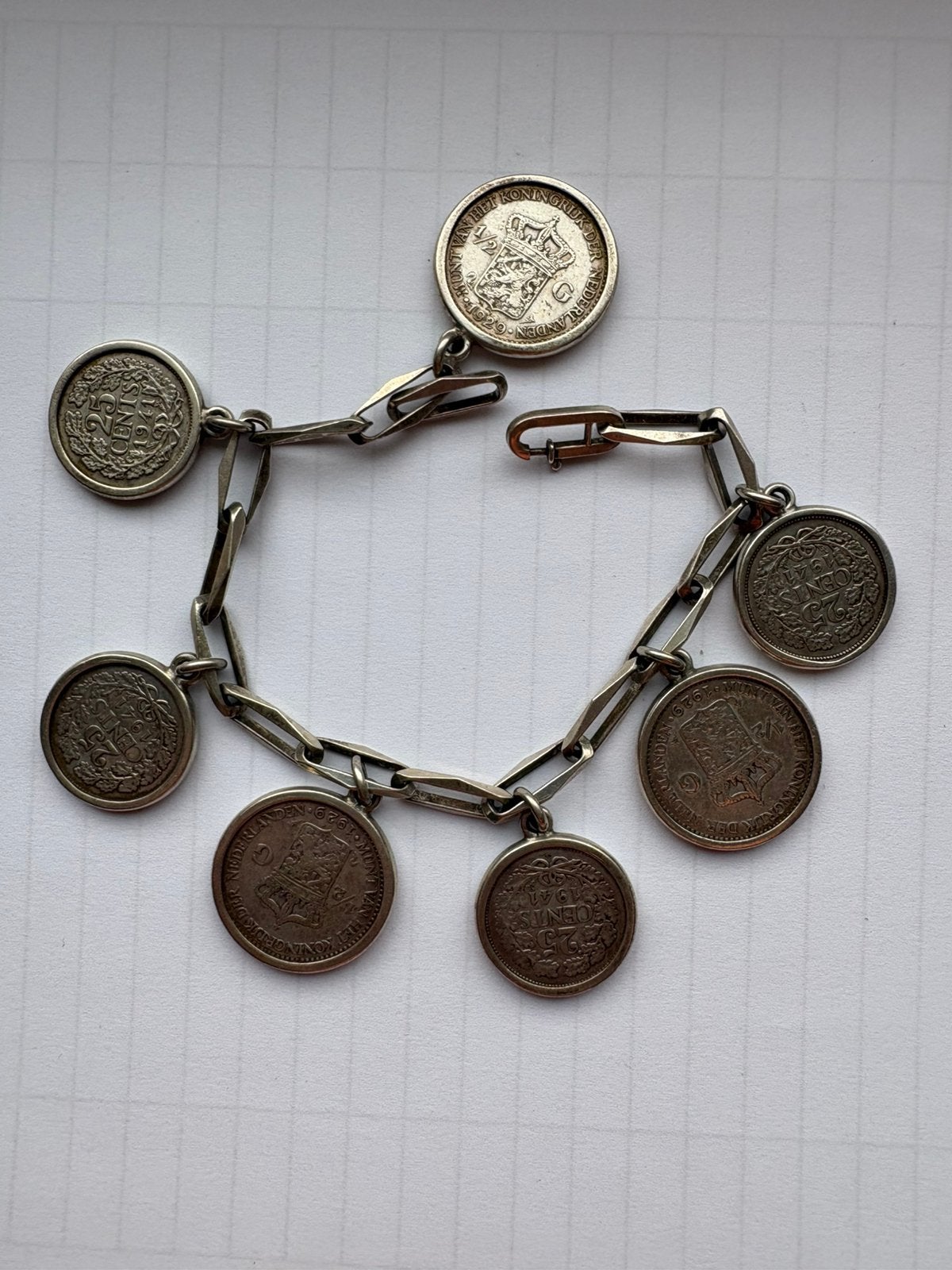 Armband stil verzet, Ophalen of Verzenden, Zilver