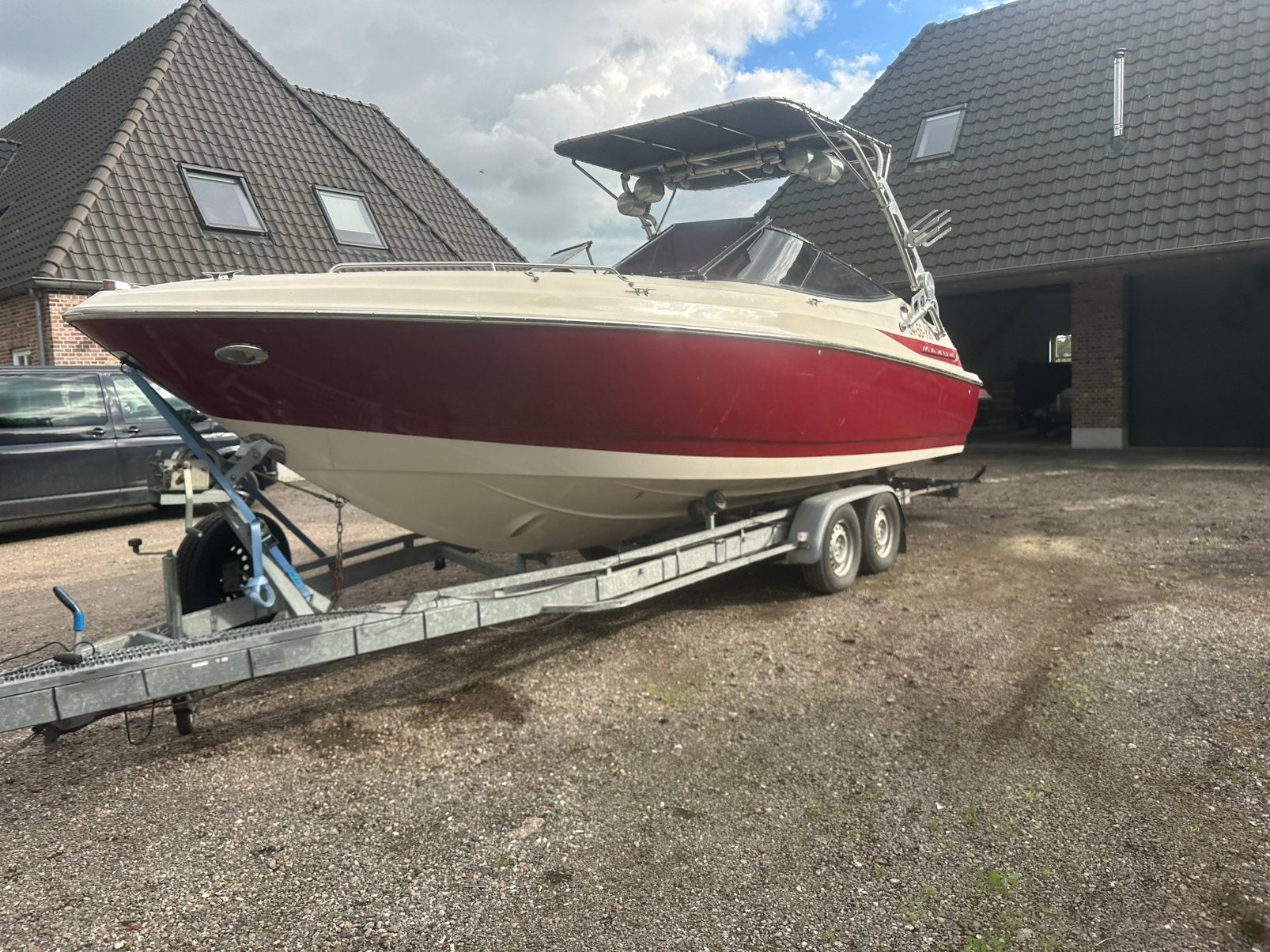 Maxum 2300 5.7 Mercruiser, Ophalen, Gebruikt, Binnenboordmotor, 260 pk