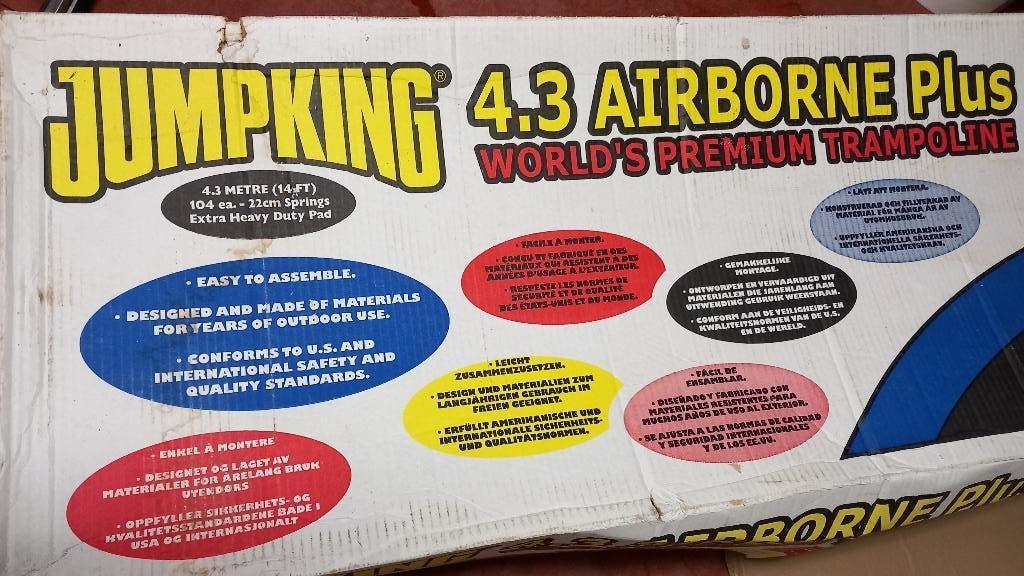 trampoline, Ophalen, Gebruikt