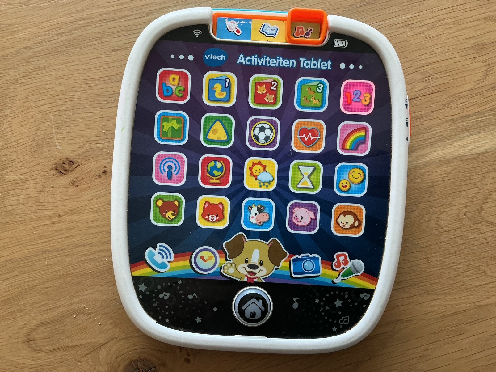 VTech Activiteiten Tablet, een educatieve speelgoedtablet, Ophalen of Verzenden, Gebruikt, 6 maanden tot 2 jaar