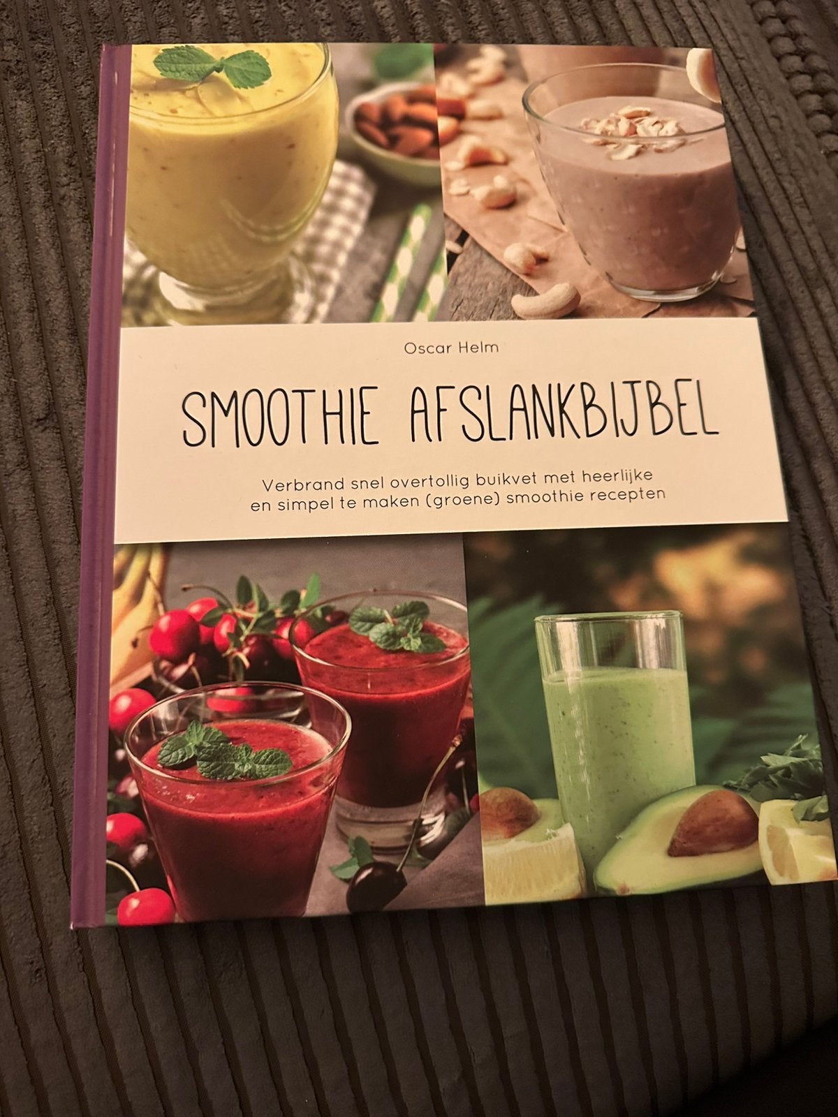 Oscar Helm - Smoothie Afslankbijbel, Ophalen of Verzenden, Zo goed als nieuw, Dieet en Voeding