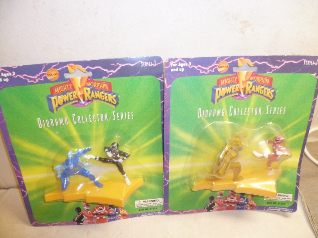 Power Rangers 2x Mighty Morphine Diorama serie 1 1995, Ophalen of Verzenden, Nieuw