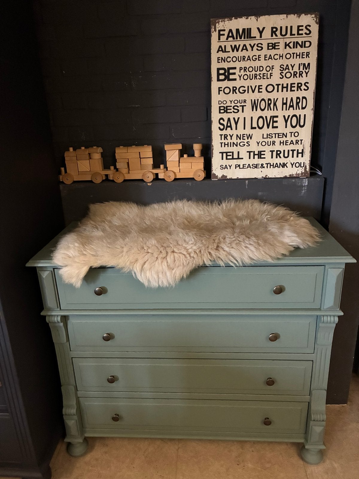 Brocante ladekast/commode Nice, 50 tot 70 cm, Ophalen of Verzenden, 90 tot 105 cm, 100 cm of meer