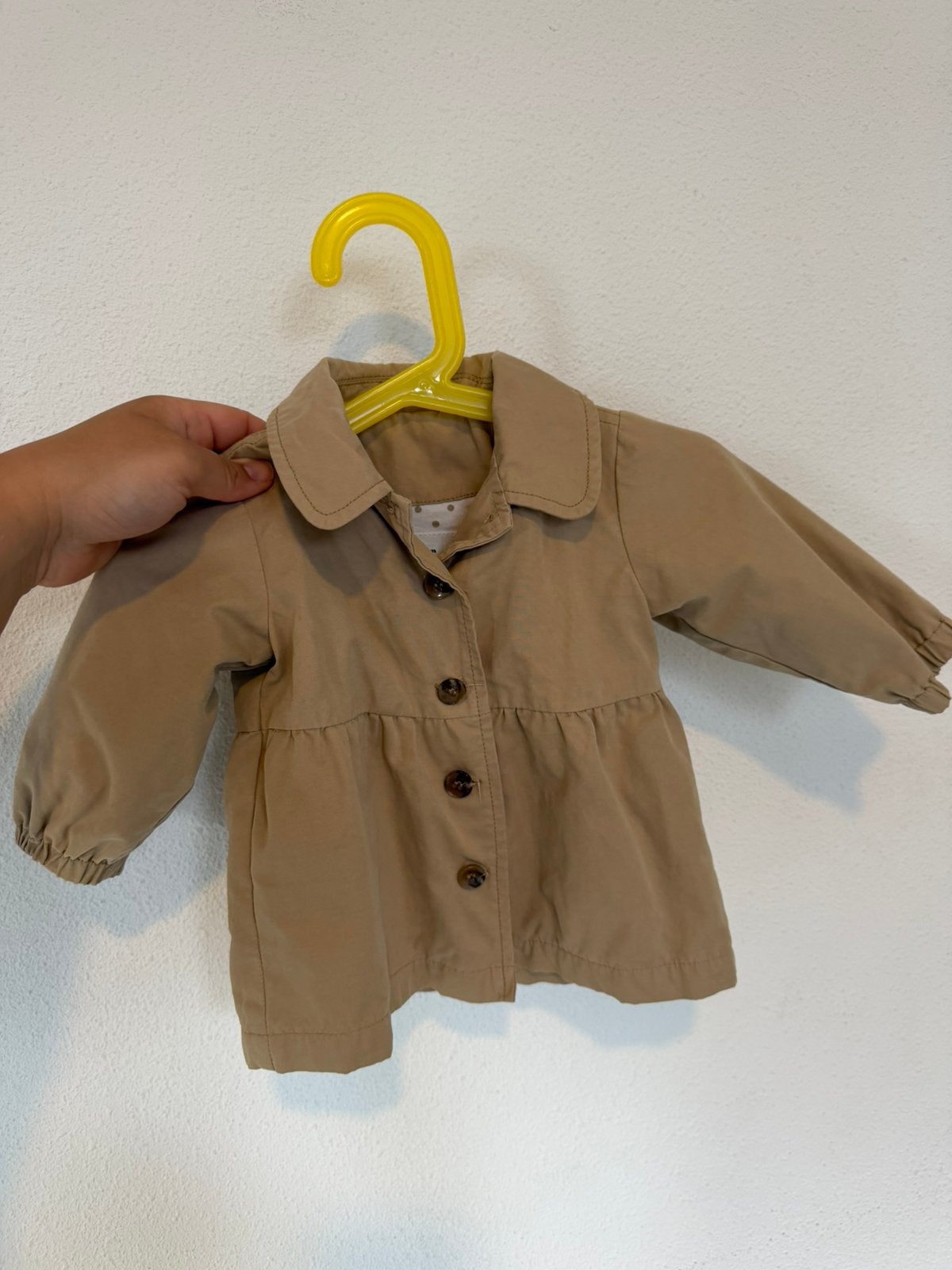 Prénatal jasje / trenchcoat – Maat 68, Kinderen en Baby's, Ophalen, Gebruikt, Meisje, Jasje