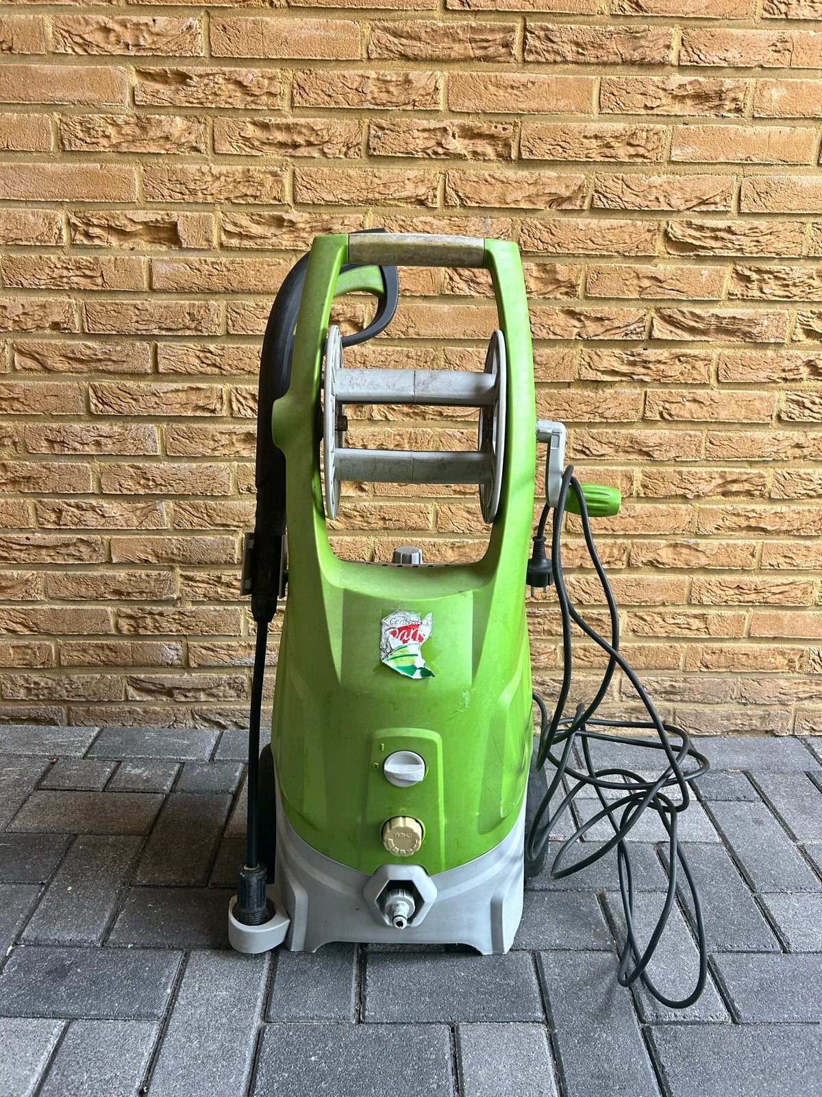 Krachtige hogedrukreiniger - Perfect voor buitenreiniging, Ophalen of Verzenden, Gebruikt, Elektrisch