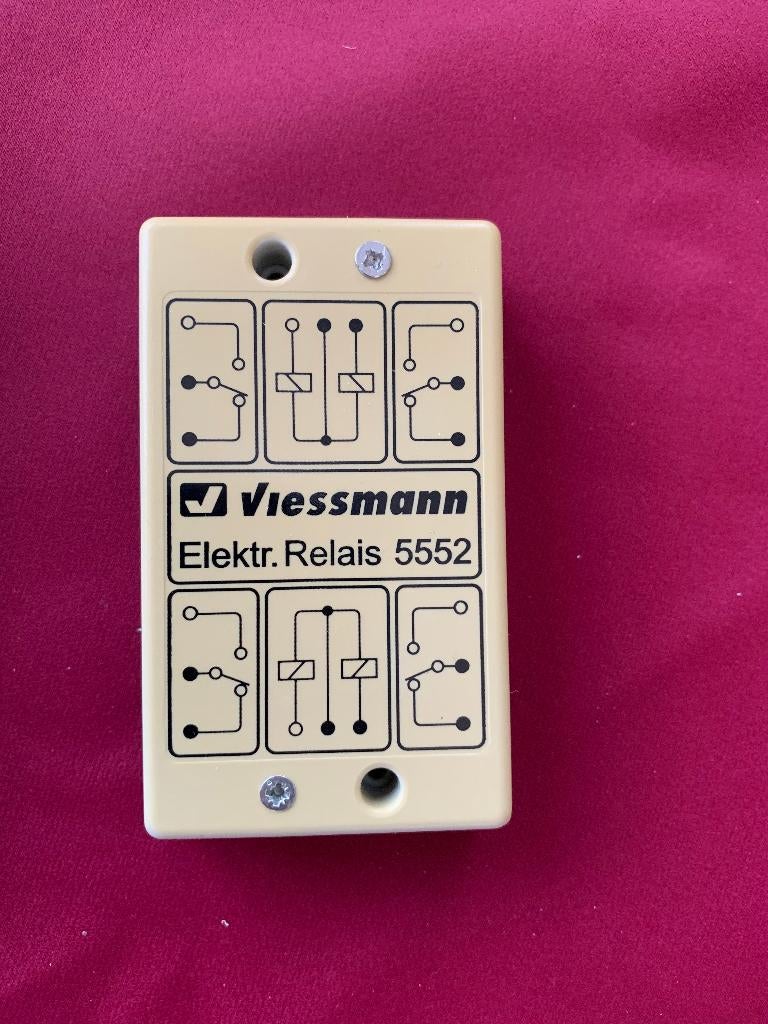 Elektronische Relais Viessmann 5552, Hobby en Vrije tijd, Modeltreinen | H0, Overige merken, Gebruikt, Gelijkstroom of Wisselstroom