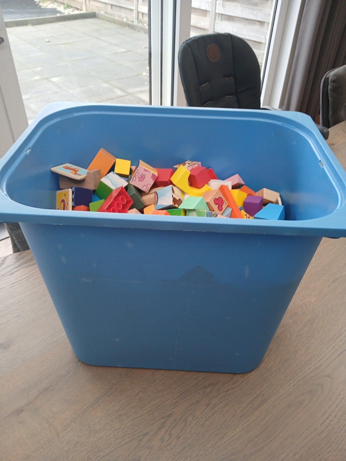 Blokken inclusief kist, Ophalen, Gebruikt, Overige merken