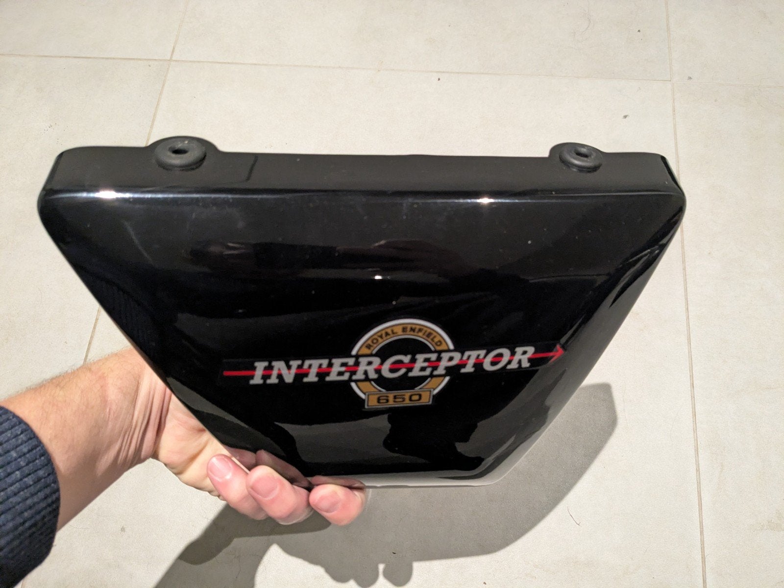 zijkap interceptor 650 - Royal enfield, Ophalen of Verzenden
