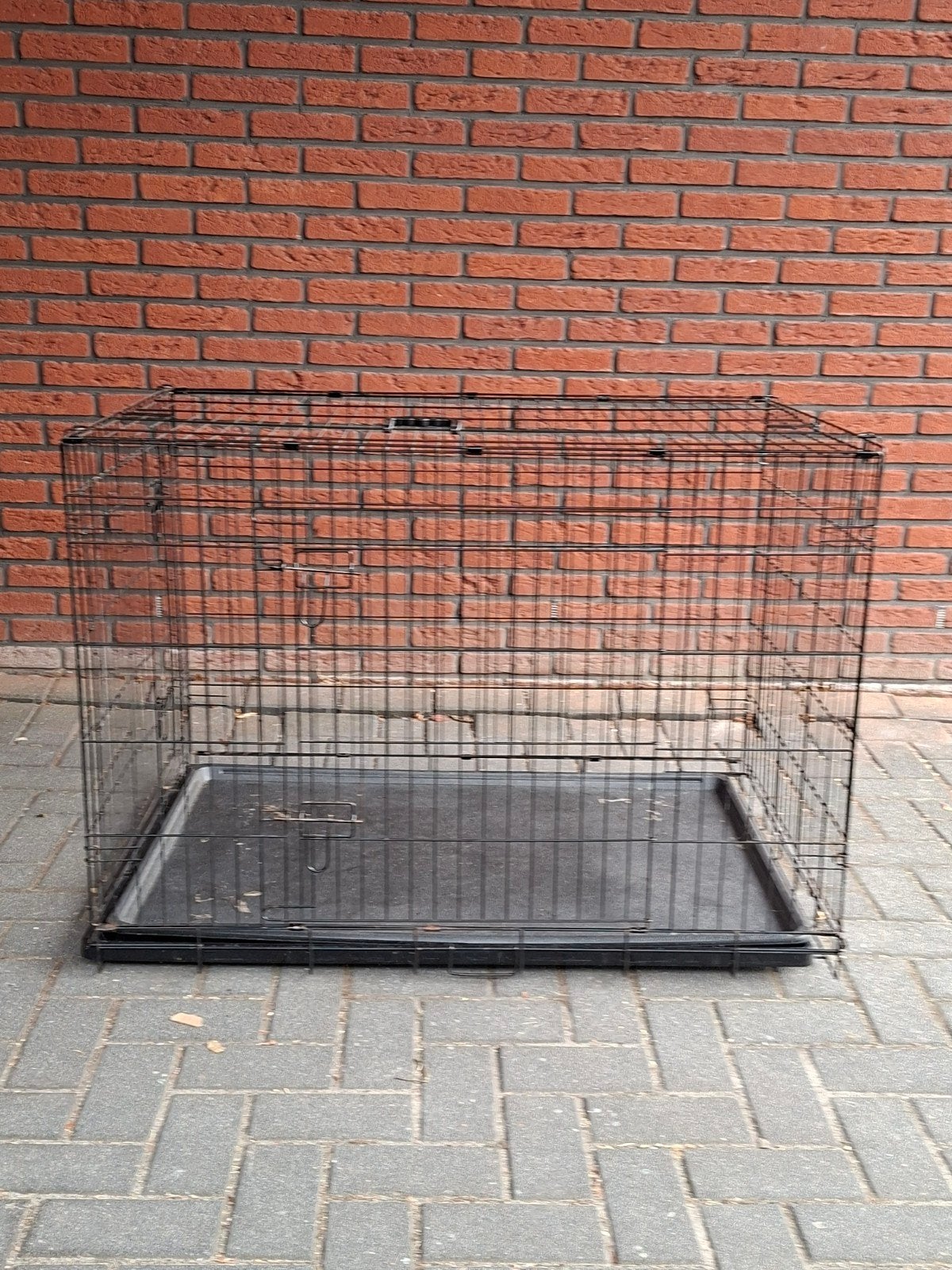 opvouwbare metalen hondenbench, Dieren en Toebehoren, Ophalen, 75 tot 110 cm, 65 tot 100 cm