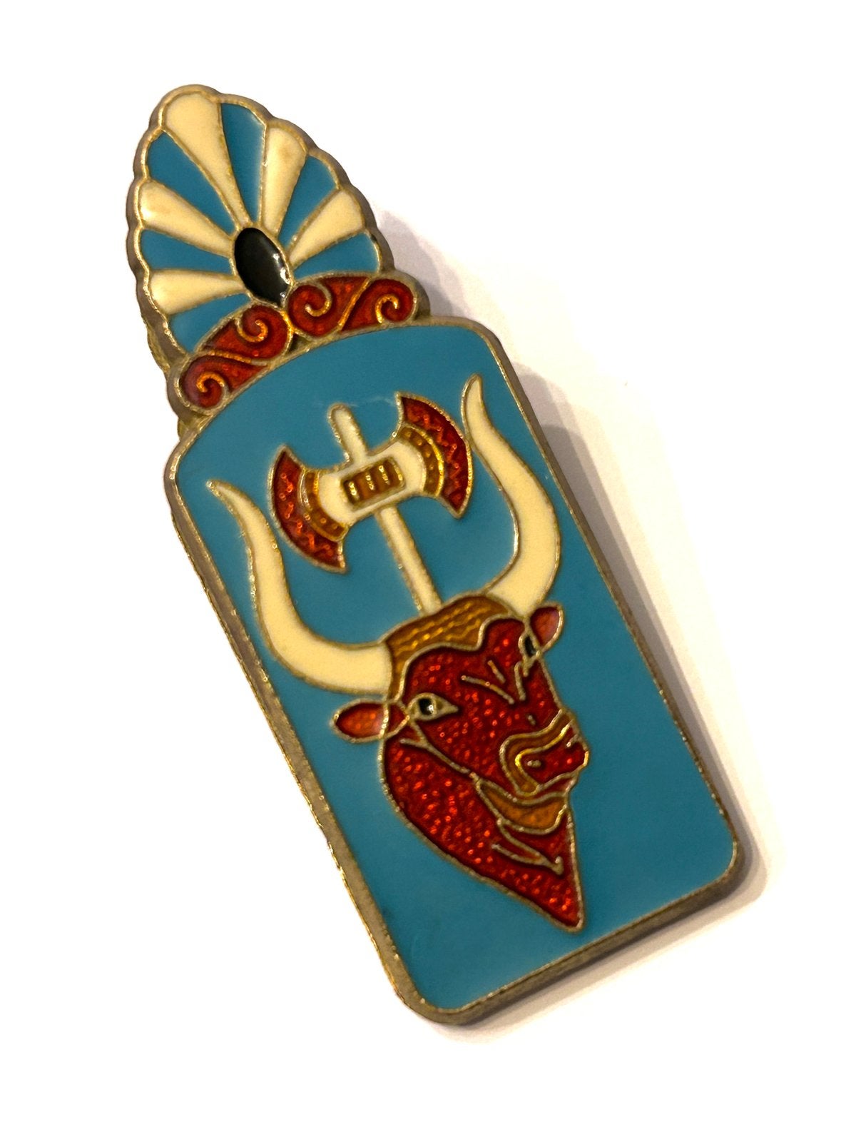 Vintage Griekse Cloisonné Papierklem, Ophalen of Verzenden, Zo goed als nieuw