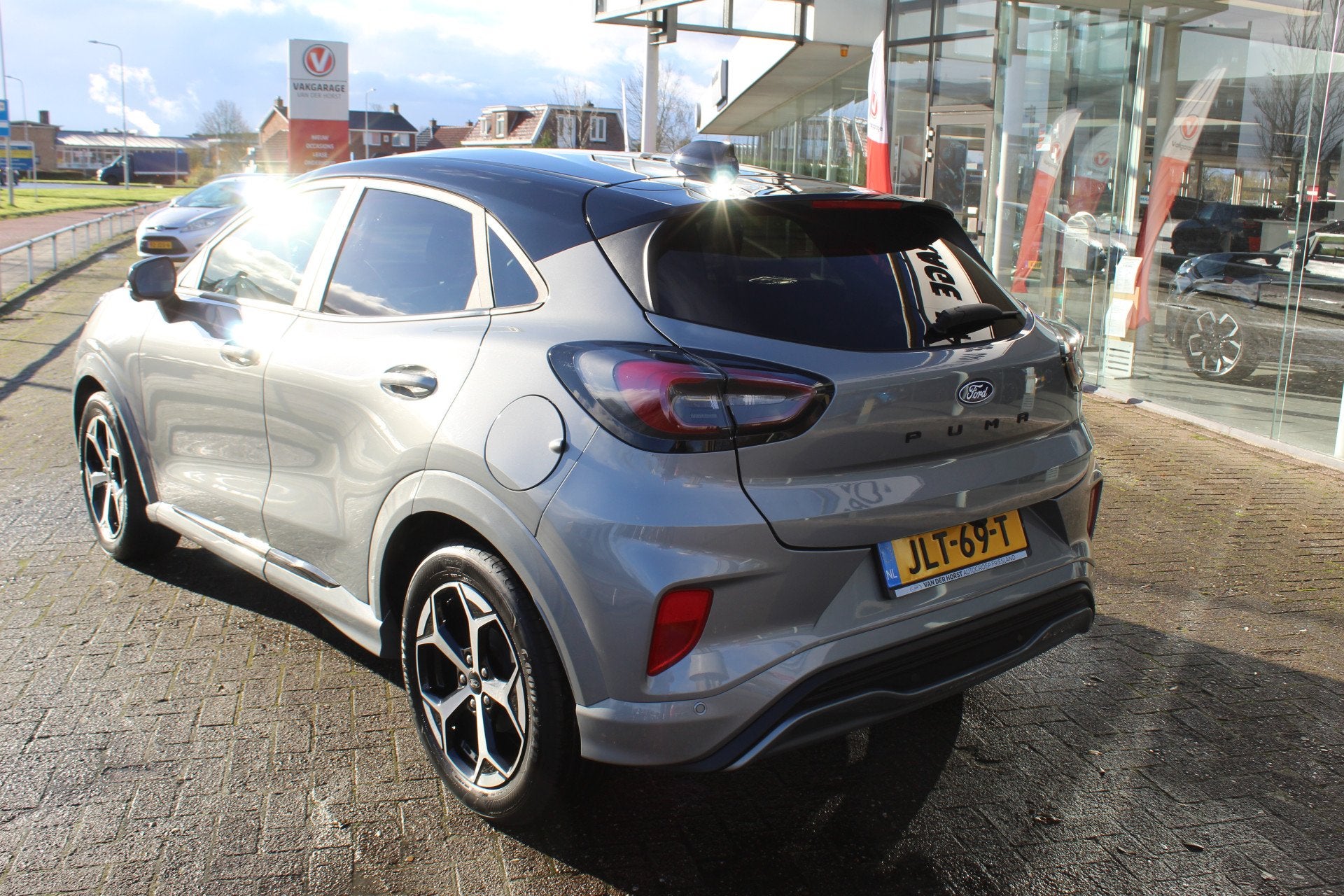 Ford Puma 1.0 EcoBoost Hybrid ST-Line , 125PK , Hoge Zit Nav, Auto's, Ford, Voorwielaandrijving, 12 maanden, Stof, 1226 kg