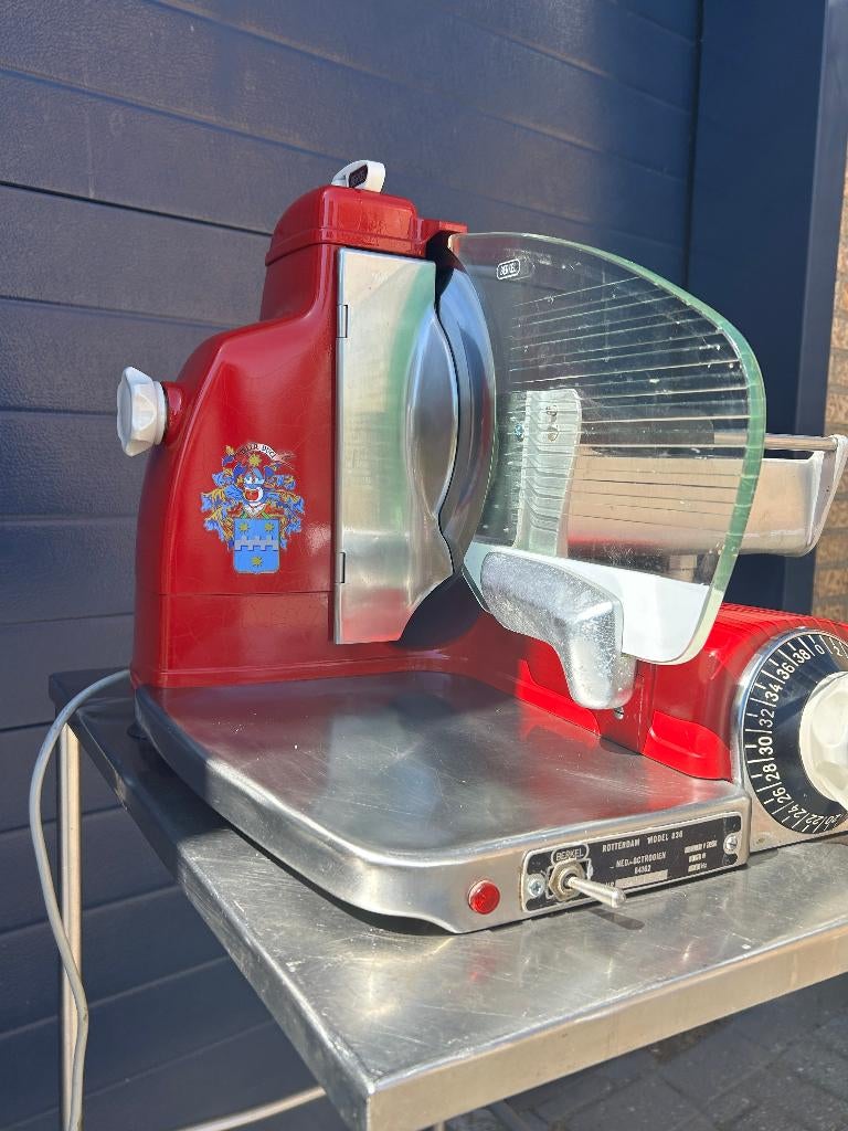 berkel 836 snijmachine bordeaux rood !!!, Ophalen