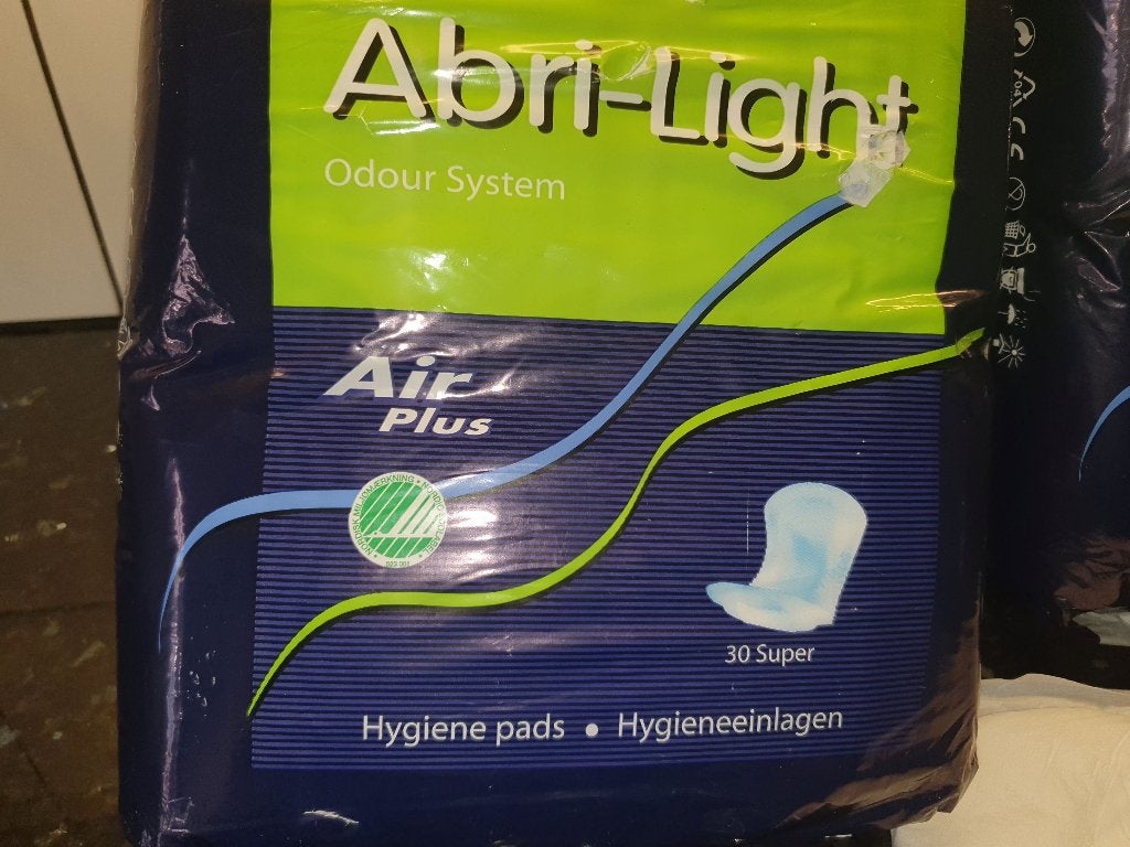 120 st. Abena Abri-Light incontinentie inleggers maat: super, Diversen, Verpleegmiddelen, Ophalen of Verzenden, Nieuw