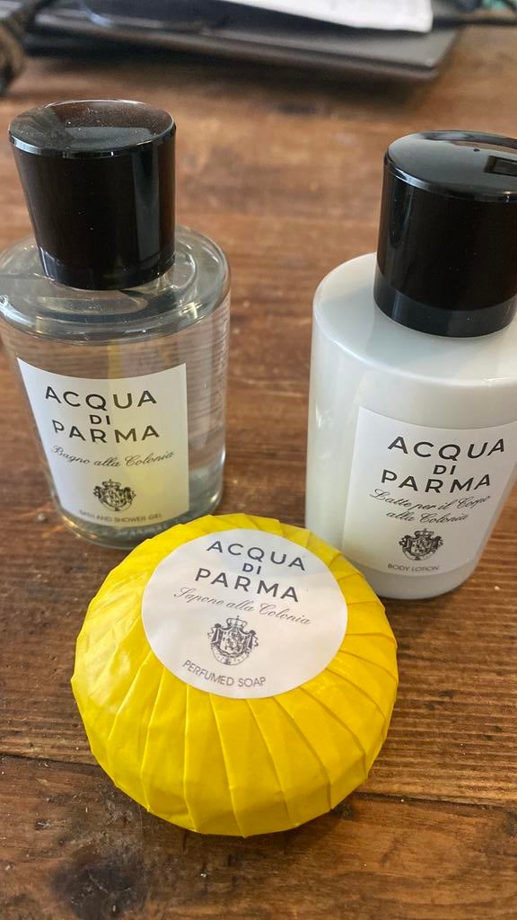 Aqua di parma set, Ophalen of Verzenden, Nieuw, Bad & Douche