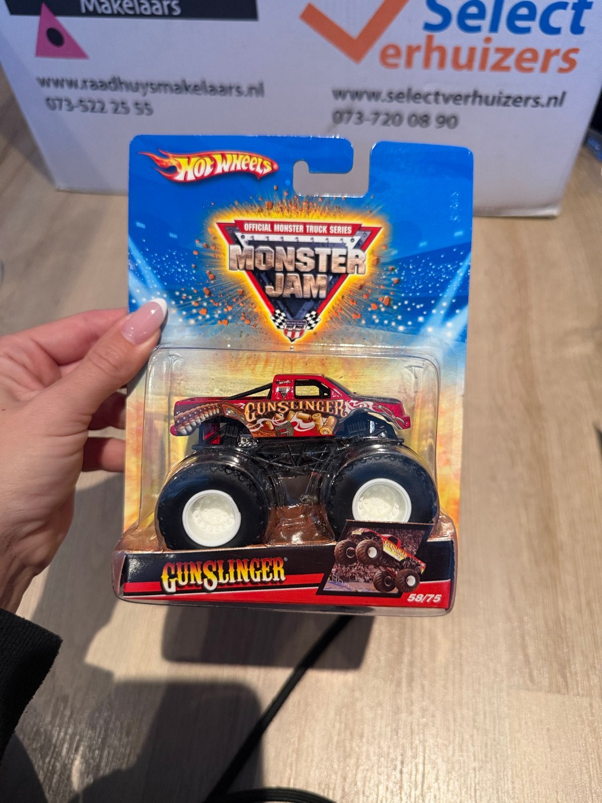 Hot Wheels Monster Jam Gunslinger 58/75, Ophalen of Verzenden, Nieuw