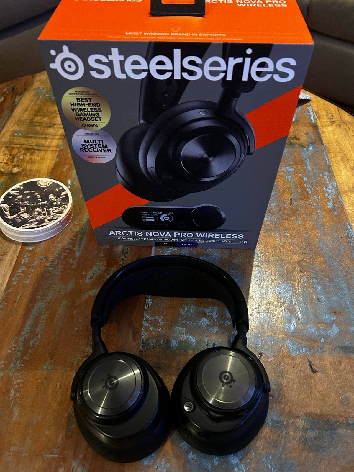 SteelSeries Arctis Nova Pro Wireless Gaming Headset, Gaming, Bluetooth, Ophalen of Verzenden, Zo goed als nieuw