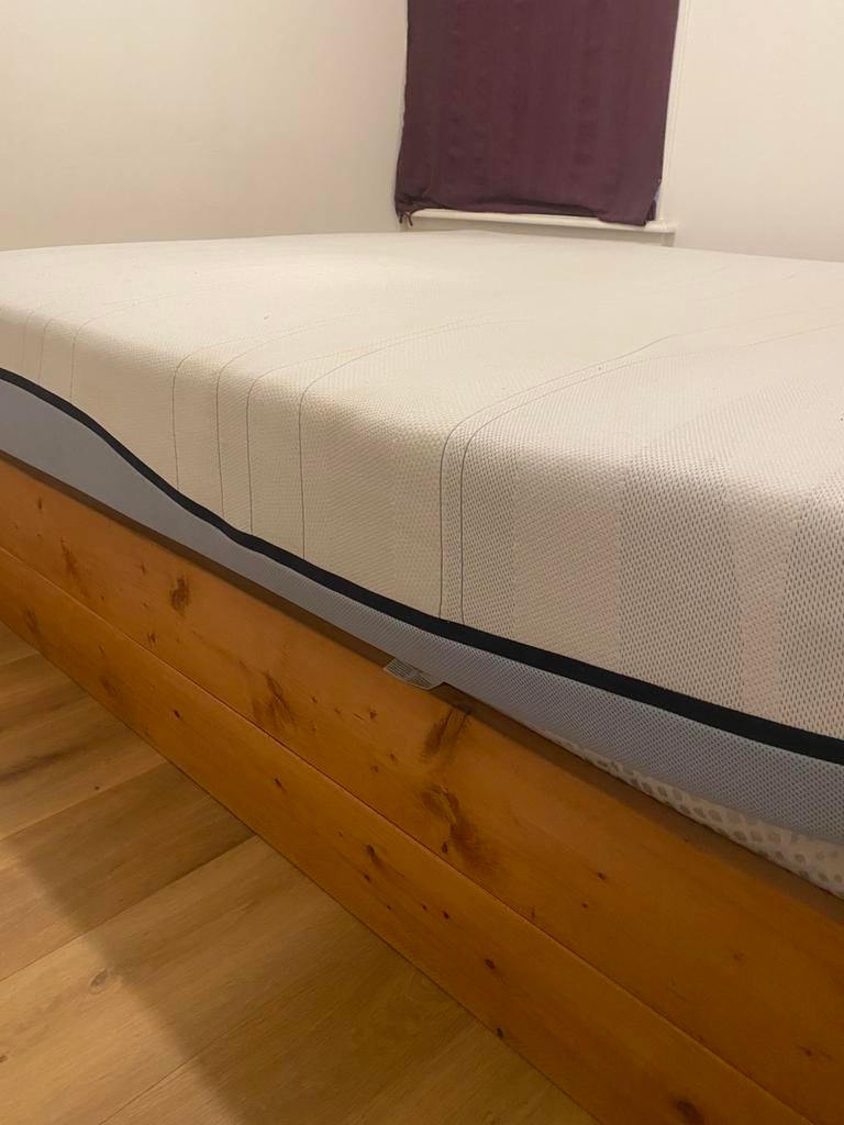 M-Line matras Slowmotion V en VI 90x200 Los of Twin, Ophalen, 90 cm, Blauw, Tweepersoons