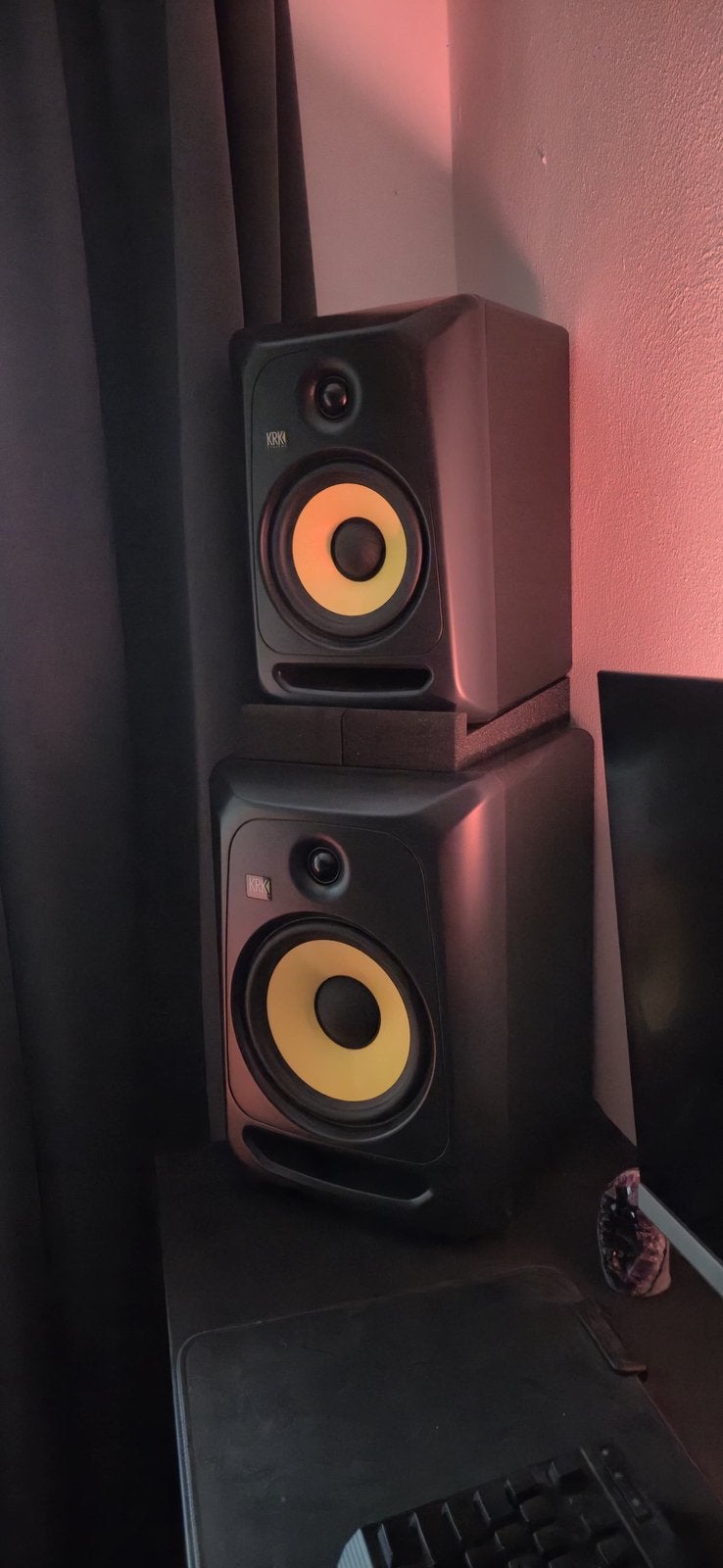 krk monitoren, lees de omschrijving !!!, Studiomonitor, Zo goed als nieuw, KRK, Ophalen