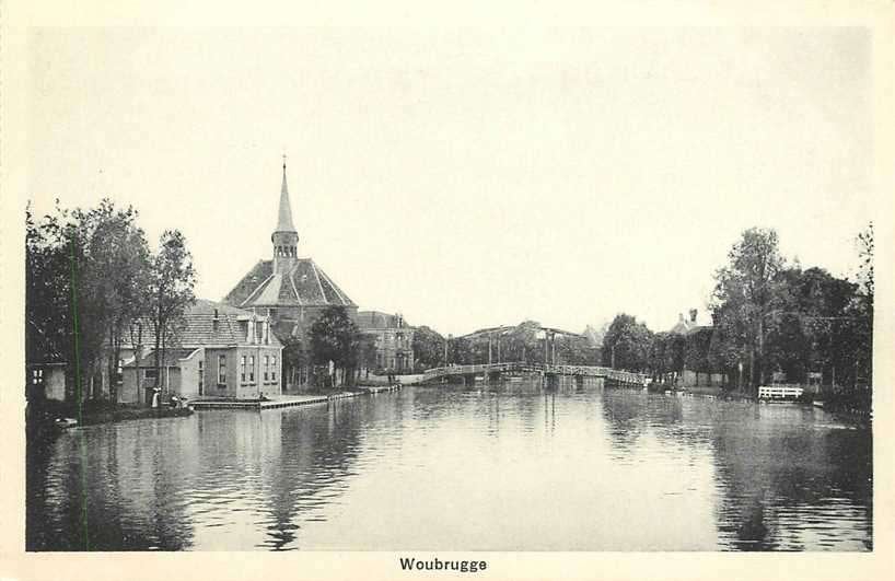 380-901-019 Woubrugge, Verzenden, Voor 1920, Zuid-Holland